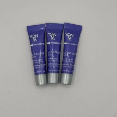 Yon-Ka Elastine Jour Plumping Anti-Aging Moisturizer Cream 3Pcs x 0.17oz=0. 51oz - Image 1 of 2