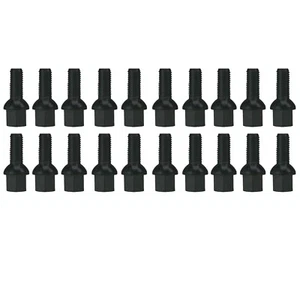 20 x Radschrauben Kugelbund M14 x 1,5 x 27mm R13 SW17 Radbolzen SKODA SCHWARZ - Bild 1 von 2
