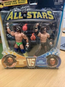 WWE All-Stars "Macho Man" Randy Savage vs. John Morrison Battle Pack *RARE* - Picture 1 of 3