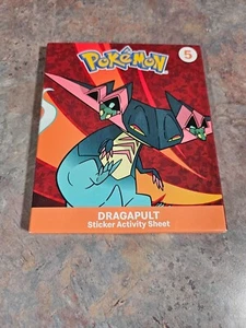 McDonald’s Happy Meal Toys Pokémon #5 Dragapult 2025 nuevo juego de pegatinas sin abrir - Imagen 1 de 5