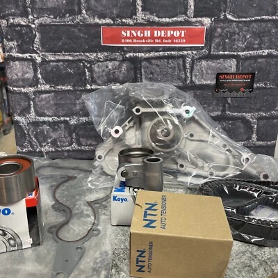 Комплект ремней ГРМ двигателя с водяным насосом код двигателя: 2UZ-FE Aisin TKT-021 - Изображение 1 из 4