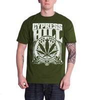 Nera Licenza Ufficiale Cypress Hill Sugar Skull Felpa