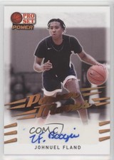 2021-22 Leaf Pro Set Power Power Moves Johnuel Fland #PM-JF1 Auto