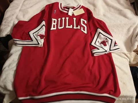 Chicago Bulls warm up jacket 100% Authentic Mitchell Ness 1987-88 Jersey Size 54 Cover