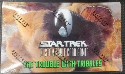 Star Trek TROUBLE WITH TRIBBLES Booster Box - Nuevo Juego de Cartas Sellado Tcg Ccg Foto 1 de 4