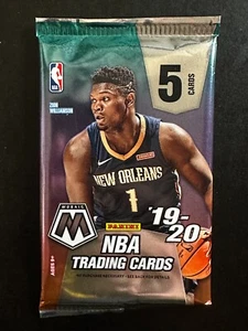 2019-20 Panini Mosaic Basketball Trading Card Pack Sealed NBA - Picture 1 of 2