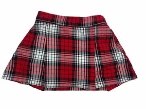Falda niña talla 18 meses roja a cuadros con forro interior de OshKosh - Imagen 1 de 9