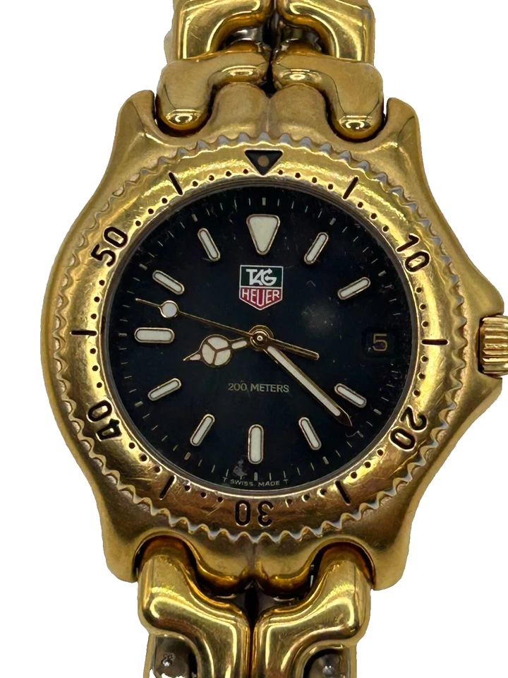 TAG Heuer S94 706m Gold Plated Mens Quartz Wristwatch S94706m 594706m - Image 1 of 4