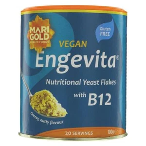 Copos de levadura natural caléndula con vitamina B12 Engevita 100 g - Imagen 1 de 1