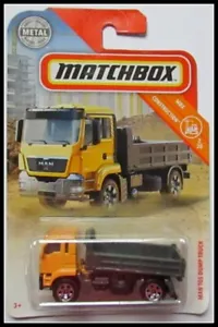 Matchbox Yellow Man TGS Dump Truck #31 Package Issues - Picture 1 of 2