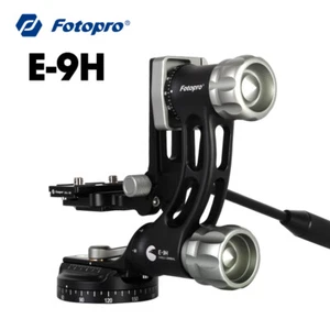 Fotopro E-9H Gimbal Head Quick Release 360 Panoramic Tripod Head for DSLR Camera - Picture 1 of 11