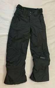 COLUMBIA OMNI SHIELD OUTGROWN BOYS GIRLS NYLON SNOW SKI PANTS SIZE 7/8 - Picture 1 of 7
