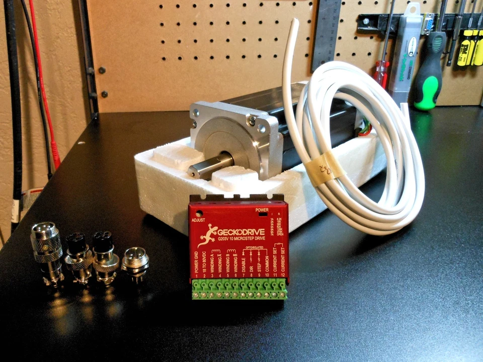 Gecko G203v VAMPIRE Drive, Nema 34 1700oz 5a Stepper & Pro-Motor Cable Assembly - Image 1 of 1