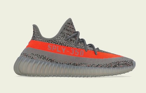 Autentico YEEZY BOOST 350 V2 BELUGA RF (RIFLETTENTE) UK 9.5 US 10