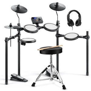 Donner DED-70 E-Drum Set zu verkaufen mit Drumhocker Kopfhörern Online-Lektionen - Bild 1 von 12