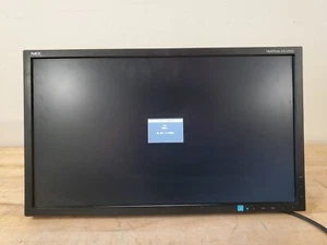 LOT OF 2 NEC EA234WMI 23" Widescreen LED-Backlit Desktop Monitors With 1 Mount - Picture 1 of 21
