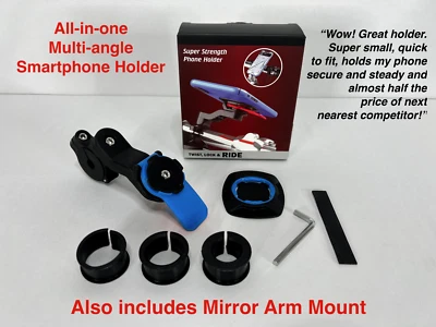 Out Front Bike/Motorcycle Mount - With Mirror Arm Attachment - Image 1 of 2