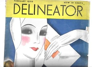 REVISTA DELIINEATOR FEBRERO 1930-INTERÉS GENERAL, UNA PREVISIÓN DE MODAS DE OTOÑO, ETC. - Imagen 1 de 4