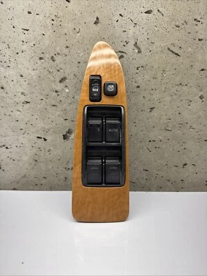 Interruptor maestro de ventana eléctrica Toyota Avalon 2005 2006 2007 2008 2009 OEM ASPECTO MADERA Foto 1 de 4