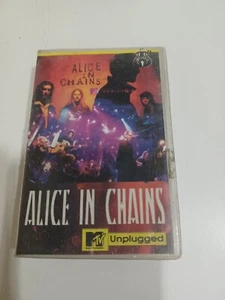 Alice In Chains  MTv Unplugged RARE orig Cassette tape INDIA indian Clamshell - Picture 1 of 4