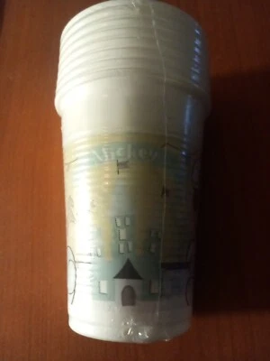 Tazas de plástico para fiesta de cumpleaños de diseño Mickey Mouse un montón de 8 200 ml Foto 1 de 2