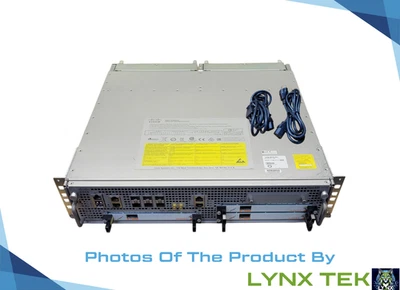 Cisco ASR1002-X Router, 6x SFP + 3 SPA Slots, 2U, ADVIPSERVICES - Image 1 of 4