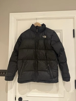 North Face Boys Youth 700 Padded Black Jacket Size XL - Image 1 of 4