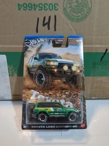 NEW 2025 Hot Wheels Silver Series Toyota Tacoma Land Cruiser OFF ROAD Tundra NIP - Picture 1 of 6