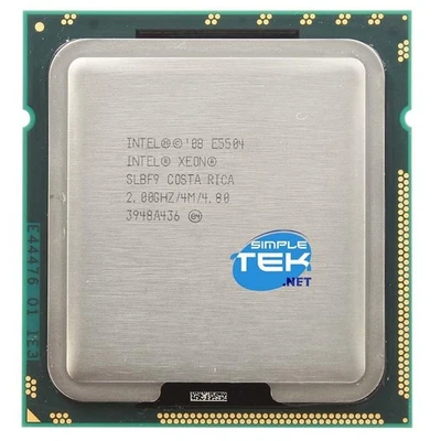 Intel Xeon E5504 Slbf9 2.00ghz Cpu Processore Lga1366 Lga 1366 Tr Ricondizionato - Immagine 1 di 3