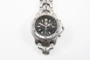 C20U14- Tag Heuer Chronograph Saphirglas S39306M mit Karte - Picture 1 of 12