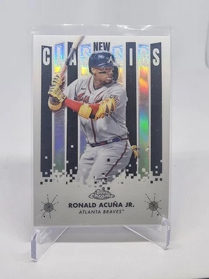 2022 Topps Chrome New Classics #NC3 Ronald Acuna Jr. Braves - Image 1 of 2