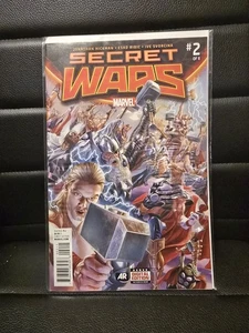 (2015) SECRET WARS #2 ¡1ª impresión! 1ª App GOD EMPEROR DOOM! Cubierta Alex Ross! - Imagen 1 de 6