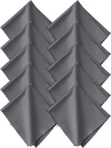 K&F Concept 10er Pack Linsenreinigungstuch 15x18cm, waschbar wiederverwendbar Mikrofaser - Bild 1 von 5