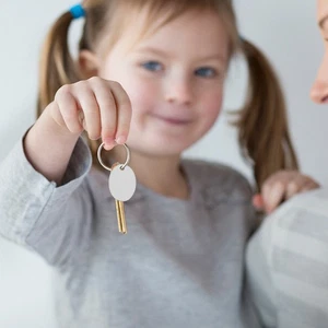  Collar de 25 piezas de acero inoxidable grabado en blanco etiquetas de perro colgantes - Imagen 1 de 19