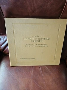 SIR HENRY J WOOD SCHUBERT SYMPHONY NO.8 IN B MINOR 3X SET - Picture 1 of 5