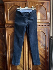 Vintage Polo Ralph Lauren Corduroy Blue Pants Size 32x34 - Picture 1 of 7