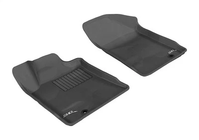 Juego de alfombrillas para todo tipo de clima para Nissan Máxima 09-14 negras delanteras Kagu Foto 1 de 4