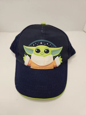 Кепка Star Wars Baby Yoda Grogu с застежкой сзади синяя детская молодежная регулируемая OSFA - Изображение 1 из 4
