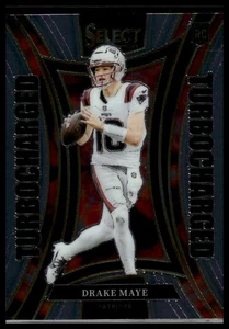 Panini Select #24 Drake Maye 2024 turboalimentado (RC) - Imagen 1 de 2