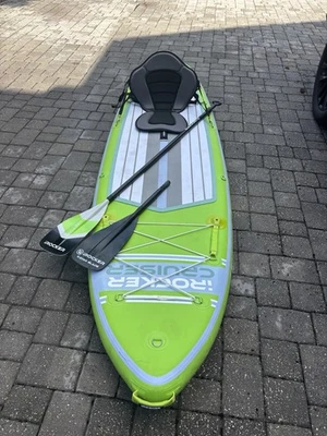 iRocker Cruiser 10'6" iSUP Inflatable Paddleboard Green, DOES NOT COME WITH PUMP - Image 1 of 4