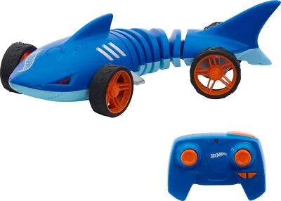 Hot Wheels Shark Speeder RC Remote Control Vehicle 1 15 Scale Multicolor - Image 1 of 4