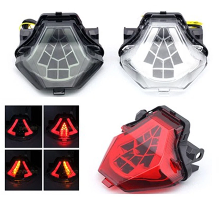 Luz trasera LED integrada intermitente para Yamaha FZ-07 / MT-07 2014-2017 Foto 1 de 4