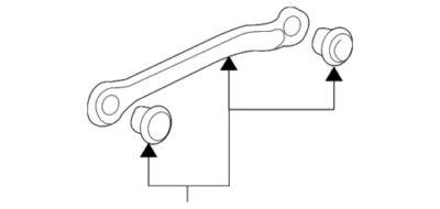 GM OEM 97-10 Avalanche 1500 componentes de suspensão - braço superior CNTRL 15767252 - Imagem 1 de 3
