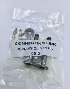 Peer Chain Connecting Link Spring Clip Type 50-2/ Lot Of 26 - Picture 1 of 7