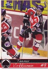 2008-09 Finnish Porin Assat #13 Teemu Virkkunen