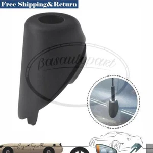 Black Antenna Bezel Ornament Base Mount Replacement For Toyota Tundra 2014-2019 - Picture 1 of 11