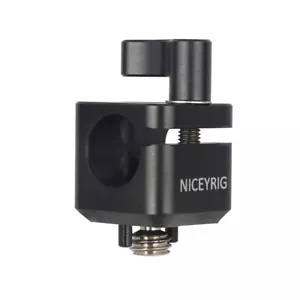 Niceyrig Arri Locating 15mm Rod Clamp with Cold Shoe Mount - Picture 1 of 8