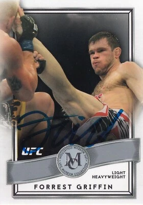 Forrest Griffin Signed 2016 Topps UFC Museum Collection Card #24 Autograph 86 76 - Image 1 of 4