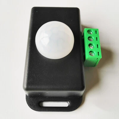 2Pc for LED Light Lamp PIR-8 12/24VDC 8A 5-8M Infrared PIR Motion Sensor Switch - Image 1 of 3