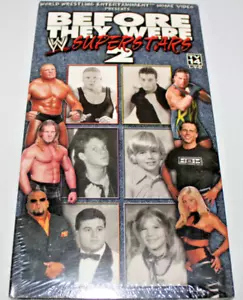 WWE Before They Were Superstars 2 (VHS 2003) Brock Lesnar, RVD - Brand New - Picture 1 of 2